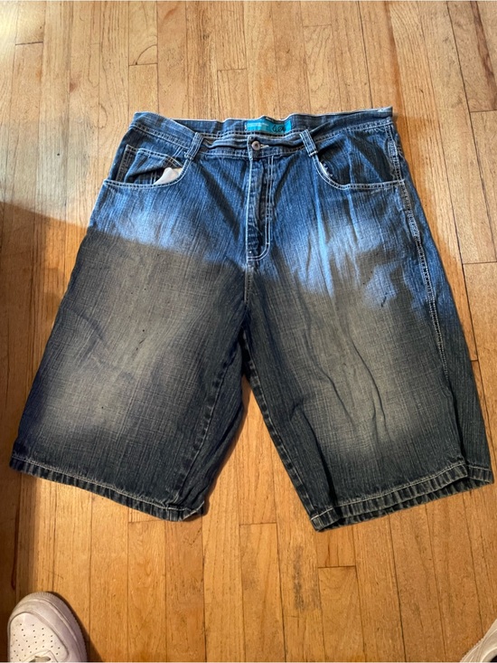 WOLF Other - WOLF Men's Faded Blue Denim Shorts